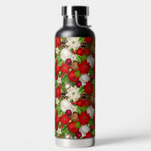 Happy Holidays Water Flasche (links)