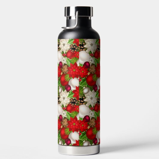 Happy Holidays Water Flasche (Rechts)