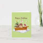 Happy Holidays Weihnachten (Vorderseite)