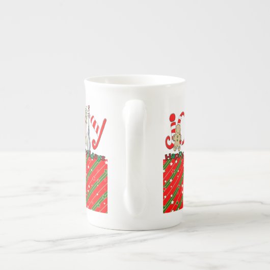 Happy Holidays Weihnachten glauben China Tasse (Rückseite)