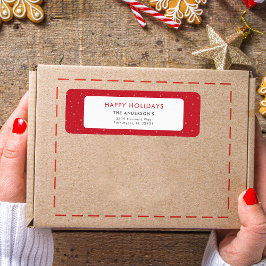 Happy Holidays Weihnachten Minimal Schneeflocken R