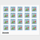 Happy Holidays Weihnachts Ansammlung #3-2 Stickers (Blatt)