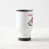 Happy Holidays Weihnachts Cookie Bells Reisebecher (Mittel)