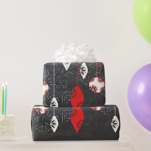 Happy Holidays Weihnachts-Weihnachtswrapping Papie Geschenkpapier (Partygeschenke)