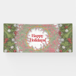 Happy Holidays Weihnachtsbanner Banner