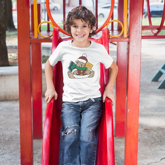 Happy Holidays Weihnachtsbär T-Shirt