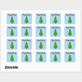 Happy Holidays Weihnachtsbaum #1-2 Stickers (Blatt)
