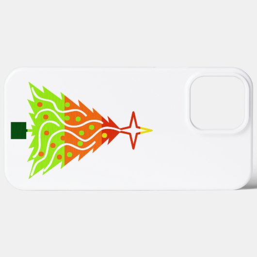 Happy Holidays Weihnachtsbaum Case-Mate iPhone Hülle (Rückseite (Horizontal))