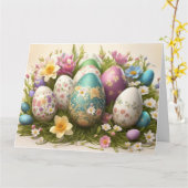 Happy Holidays Weihnachtskarte Karte (Gelbe Blume)