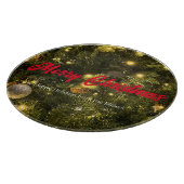 Happy Holidays Weihnachtsschmuck Cutting Board Schneidebrett (Ecke)