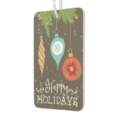 Happy Holidays Weihnachtsschmuck Dekorative Autolufterfrischer (Links)