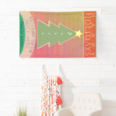 "Happy Holidays" Willkommensbanner Banner (Insitu)