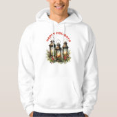 Happy Holidays Winter Lantern Hoodie (Vorderseite)