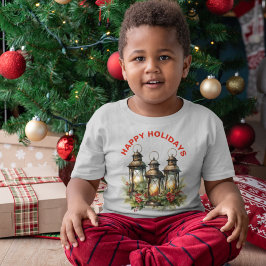 Happy Holidays Winter Lantern T-Shirt
