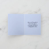 Happy Holidays Winter Scene Greetings Karte (Innenseite)