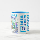 HAPPY HOLIDAYS | WINTER WONDERLAND | Advent | Zweifarbige Tasse (Mittel)