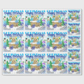 HAPPY HOLIDAYS | WINTER WONDERLAND DREAMS | GESCHENKPAPIER (Flach)