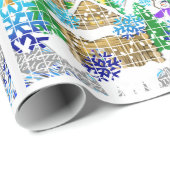 HAPPY HOLIDAYS | WINTER WONDERLAND DREAMS | GESCHENKPAPIER (Rolleneckpunkt)