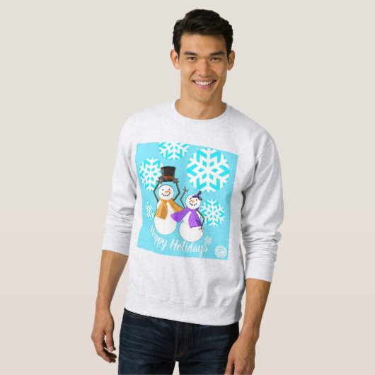 HAPPY HOLIDAYS | Winterfreunde | Sweatshirt (Vorne ganz)