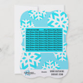 HAPPY HOLIDAYS | Winterfreunde | Urlaubskarte Feiertagskarte (Rückseite)