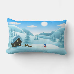 "HAPPY HOLIDAYS" WINTERLANDSCHAFT LENDENKISSEN