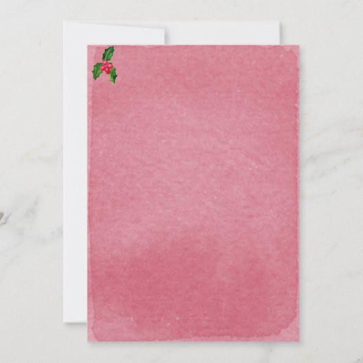 Happy Holidays Wire Haar Fox Terrier Bicycle (Rückseite)