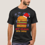 happy holidays with cheese samuel jackson t shirt<br><div class="desc">happy holidays with cheese samuel jackson t shirt 856
Merry Christmas.
This design makes a fun holiday season gift with favorite decoration, accessories.</div>