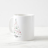 HAPPY HOLIDAYS XMAS TASSE (Vorderseite Links)