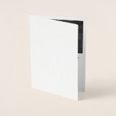 Happy Holidays Y'all, Funny Christmas Design, ZSG Folienkarte (Vorderseite)