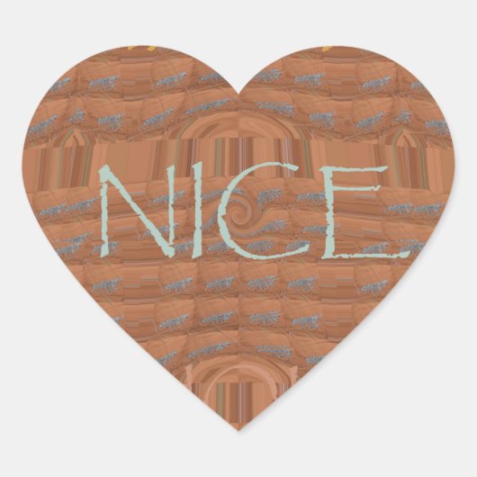 Happy Holidays Zebra Kunstdruckerei Herz-Aufkleber (Vorderseite)