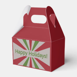 Happy Holidays Zollfavorisierbox Geschenkschachtel