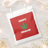 Happy Holidaze Personalisiert Geschenktütchen (Ausgeschnitten)
