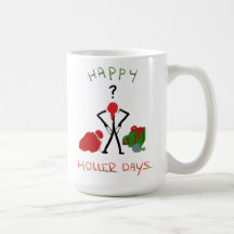 Happy Hollerdays 2 - gebrochen zu Weihnachten.