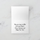 Happy Hollerdays Grußkarte Karte (Innenseite)