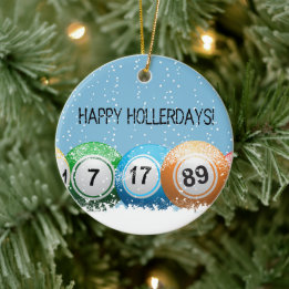 Happy Hollerdays Ornament