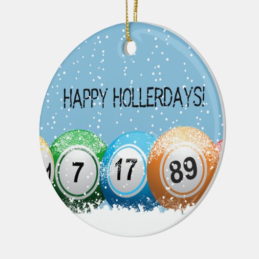 Happy Hollerdays Ornament (Links)