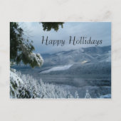 Happy Hollidays Feiertagspostkarte (Vorderseite)