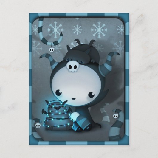 Happy Hollidays Malefica Postkarte (Vorderseite)