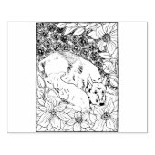 Happy Hollow German Shepherd Gummistempel (Prägung)