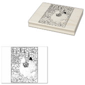 Happy Hollow Hen Gummistempel (Stempel)