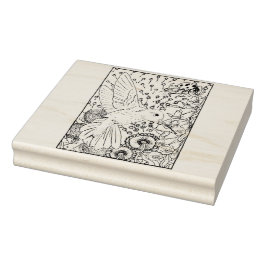 Happy Hollow Hummingbird Gummistempel