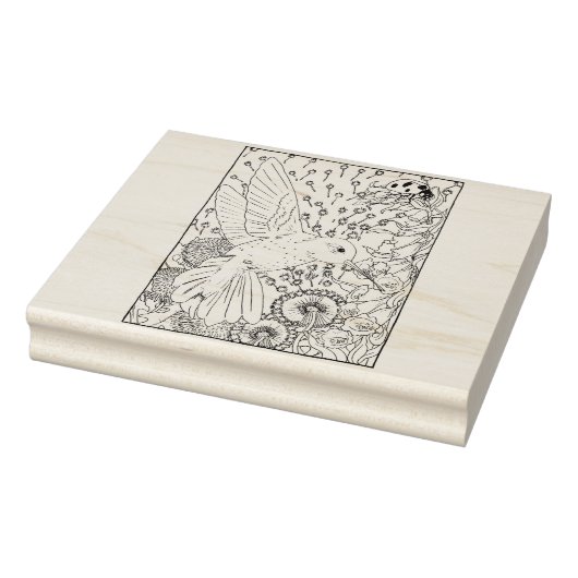 Happy Hollow Hummingbird Gummistempel (Stempel)