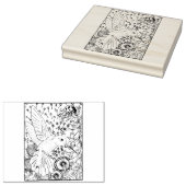 Happy Hollow Hummingbird Gummistempel (Stempel)
