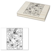 Happy Hollow Koi Gummistempel (Stempel)