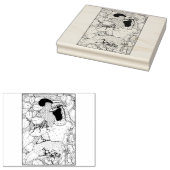 Happy Hollow Quail Gummistempel (Stempel)