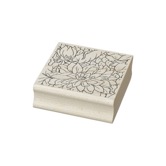 Happy Hollow Robin - Dahlia Gummistempel (Stempel)