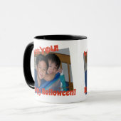 Happy Holloween Black Orange 1 Foto Tasse (Vorderseite Links)