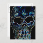 Happy Holloween_ Postkarte (Vorne/Hinten)