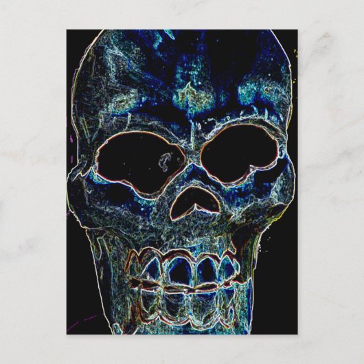 Happy Holloween_ Postkarte (Vorderseite)