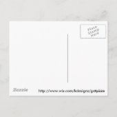 Happy Holloween Postkarte (Rückseite)